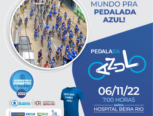 ONG Unidos Pelo Diabetes Abre Inscrições Gratuitas Para A Pedalada Azul Em Itabuna.